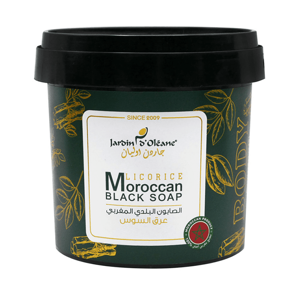الصابون البلدي المغربي بعرق السوس من جاردن اوليان - 500جم