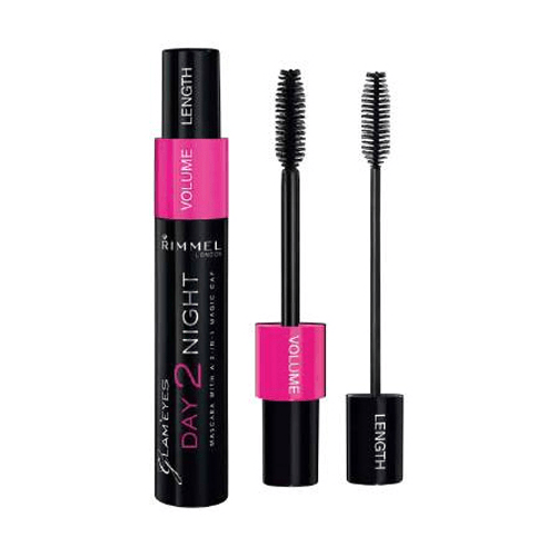Rimmel London Day to Night Waterproof Mascara - 001 Black