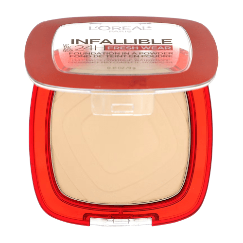 بودرة اساس انفاليبل مطفي بتغطية 24 ساعة من لوريال باريس