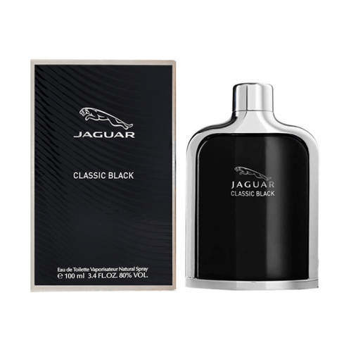 Classic Black by Jaguar for Men - Eau de Toilette, 100ml