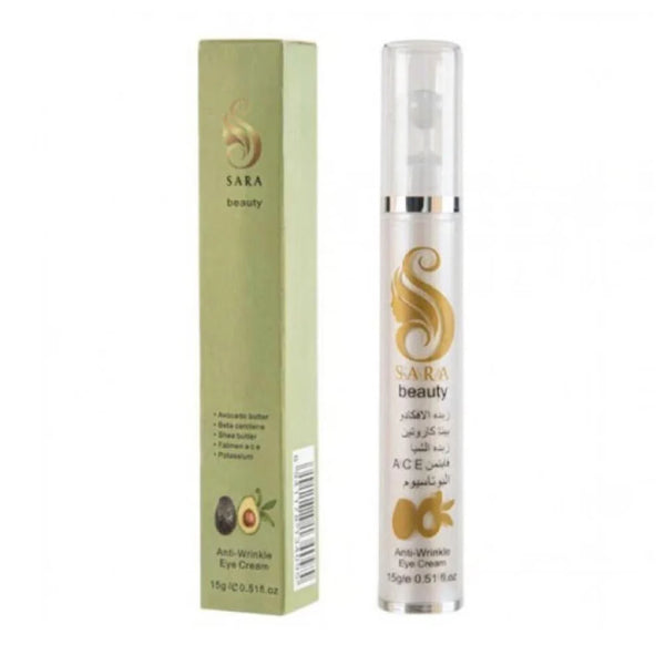 Sarah Beauty Eye Cream 15g to remove dark circles with avocado butter