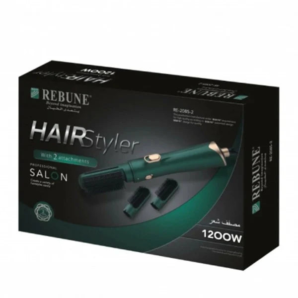 جهاز مصفف شعر سيراميك ار اي 2085-2 من ريبون _ 2 قطعه
