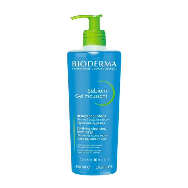 Bioderma Sebium Purifying Foaming Gel 500ml