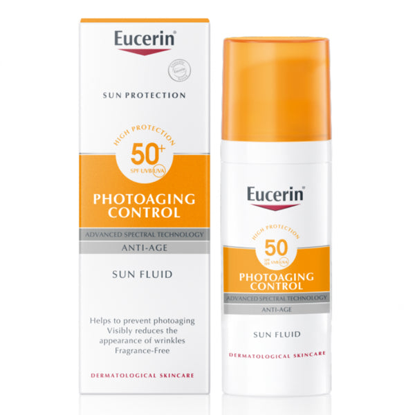 سائل الحماية من الشمس المضاد للشيخوخة (SPF 50) من يوسيرين 50مل